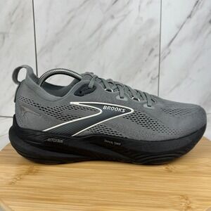 Brooks Glycerin GTS 22 Mens Size 9.5 D Primer Grey Running Shoes 1104451D078